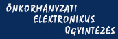 Önkormányzati elektronikus ügyintézés